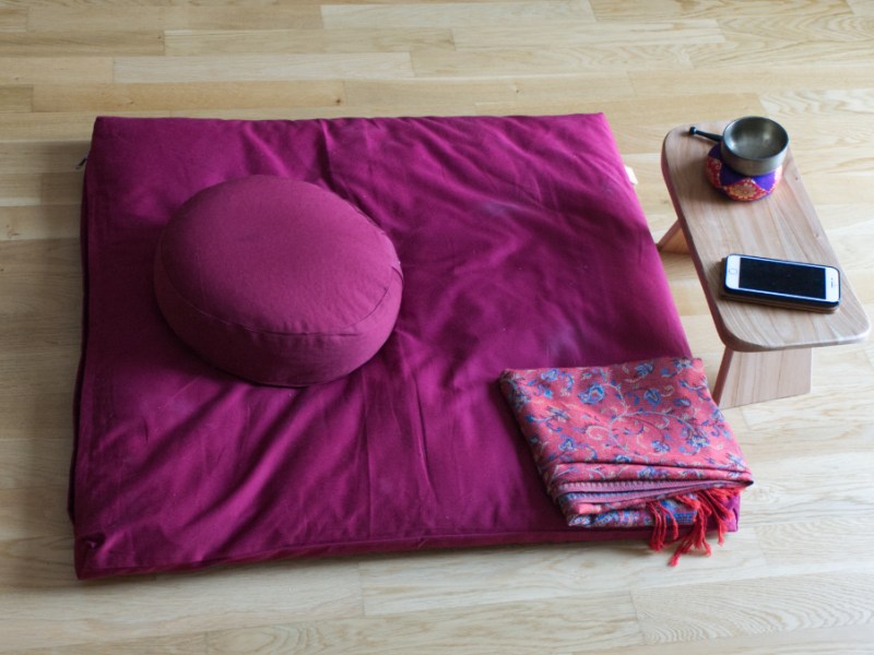Utensilien zur Meditation